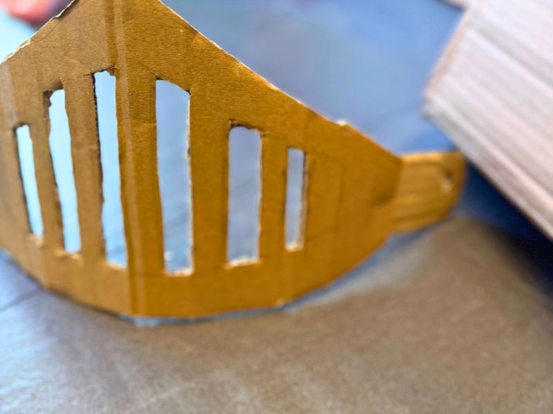 Ritterhelm Visier
