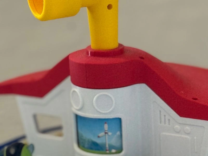 Paw Patrol Tower 3D gedruckt mit drehbarem Periskop 