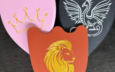 3D-gedruckten Ritterschilder für Kinder