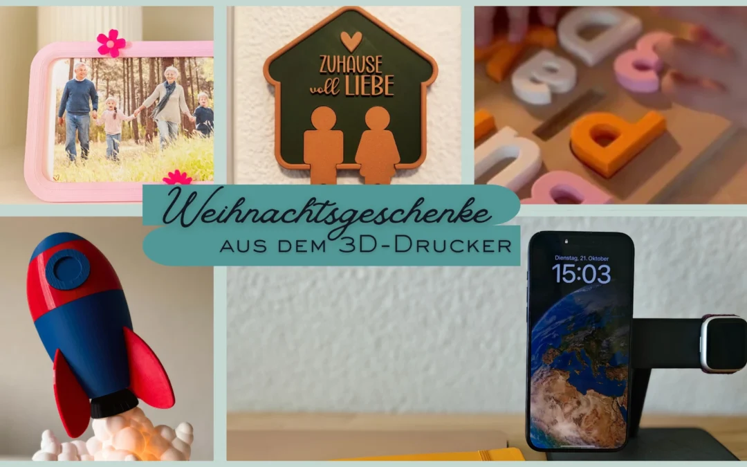 Weihnachten 2025: Weihnachtsgeschenke aus dem 3D-Drucker – weihnachtliche 3D-Modelle, STL-Dateien & kreative 3D Print Ideen