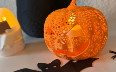 Halloween Deko aus dem 3D-Drucker