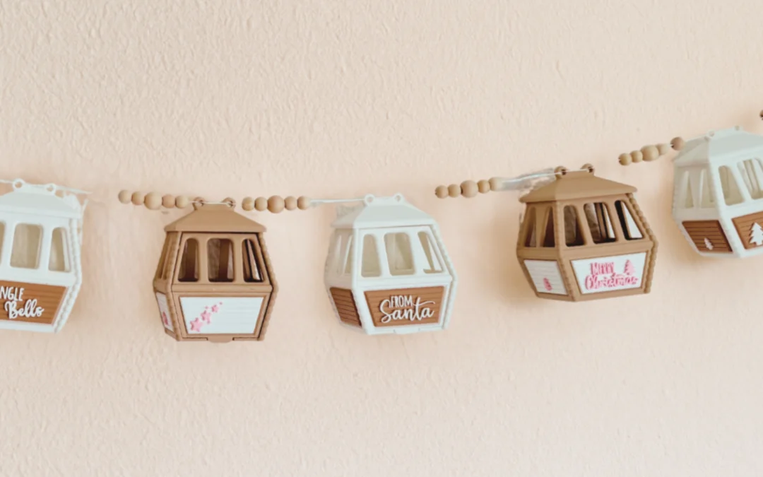 Seilbahn-Gondel aus dem 3D-Drucker