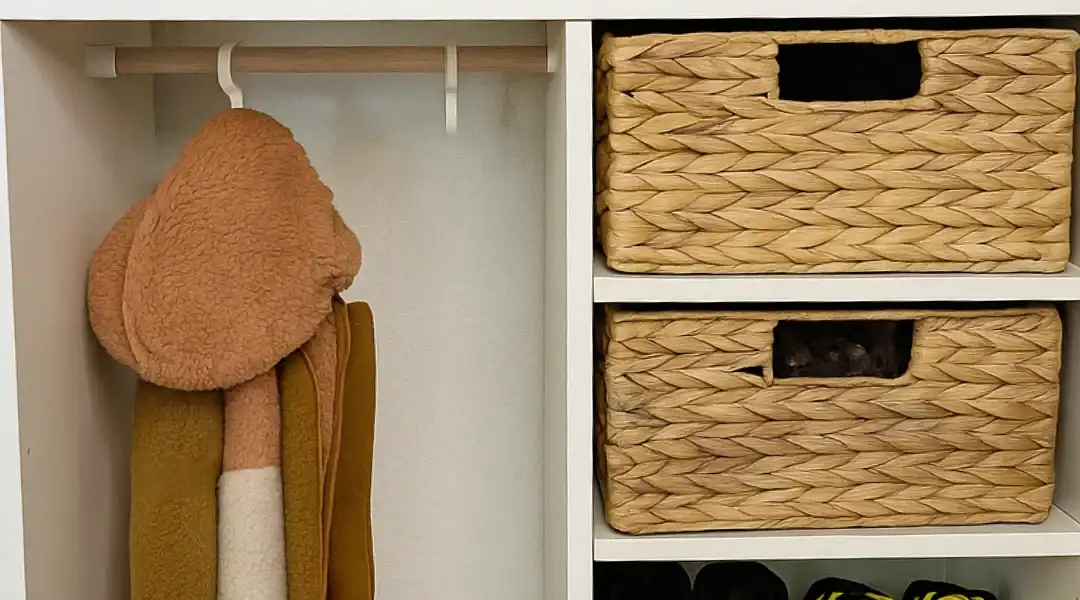 IKEA Kallax Hack: Kleiderstange mit 3D-gedruckten S-Haken erweitern