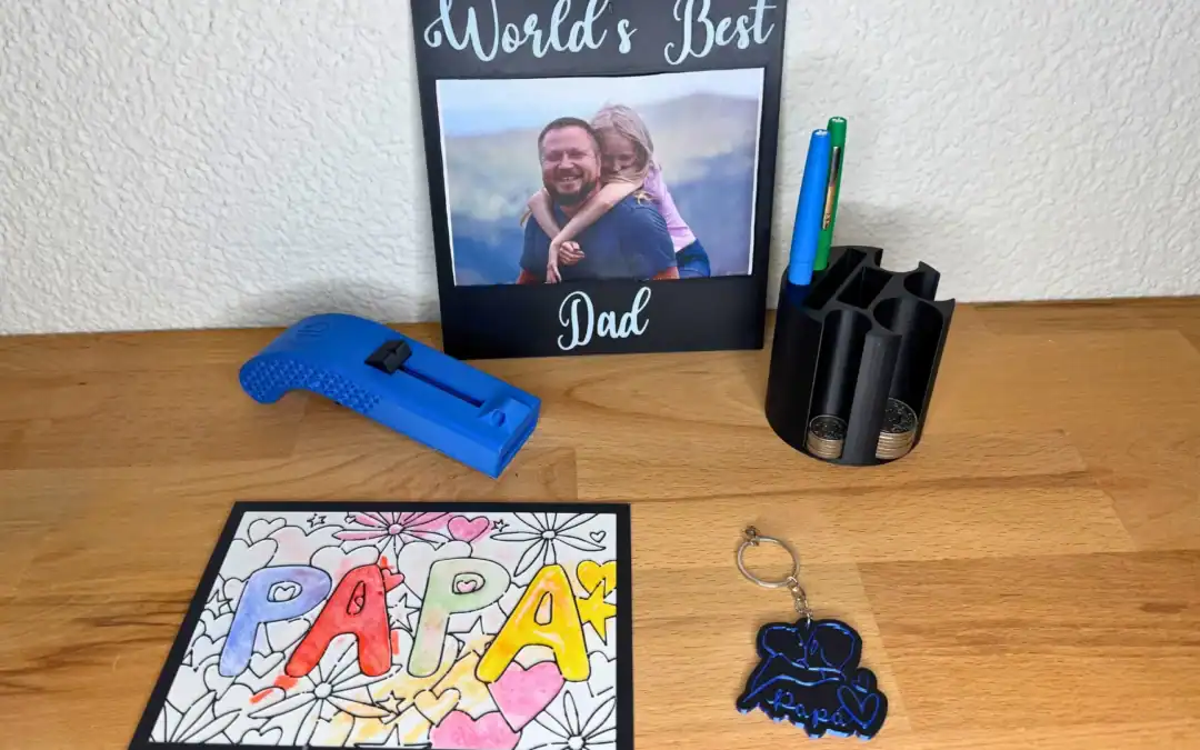 Vatertagsgeschenke selber machen: 5 kreative 3D-Druck Geschenkideen für Papa