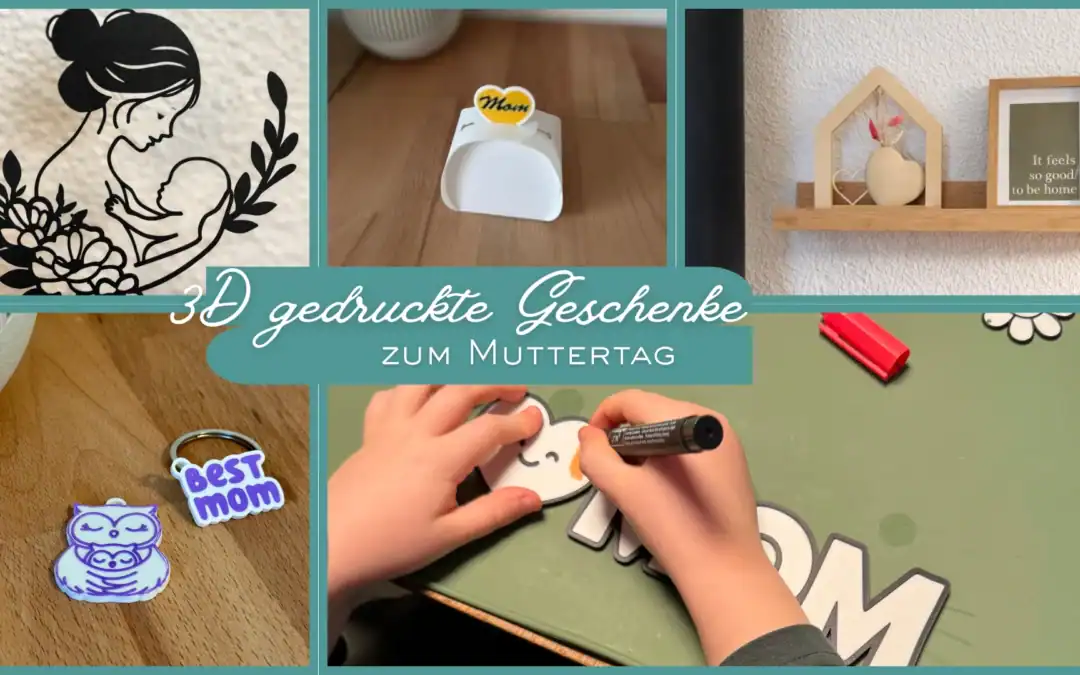 3D-gedruckte Geschenke zum Muttertag – 6 stilvolle Geschenkideen für Mama